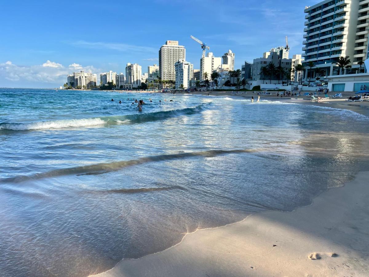 Condado Beachfront Tantra Apartment 圣胡安 外观 照片