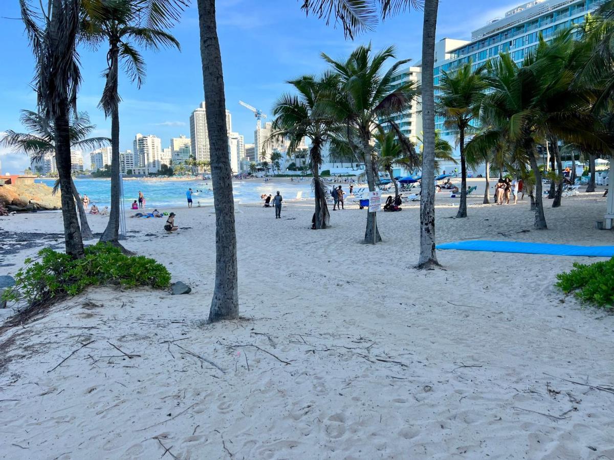 Condado Beachfront Tantra Apartment 圣胡安 外观 照片