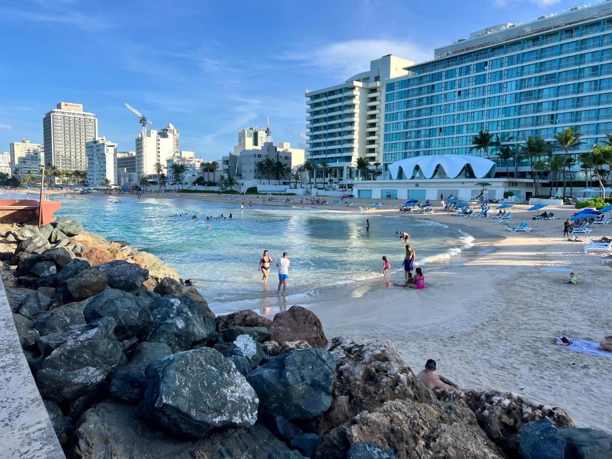 Condado Beachfront Tantra Apartment 圣胡安 外观 照片