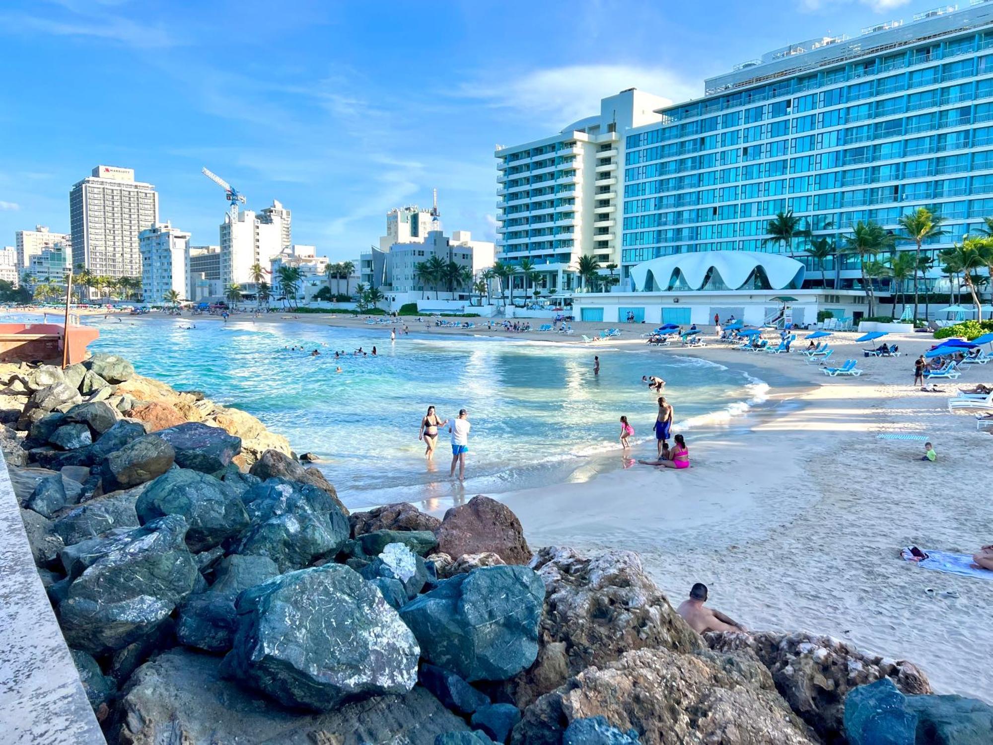 Condado Beachfront Tantra Apartment 圣胡安 外观 照片